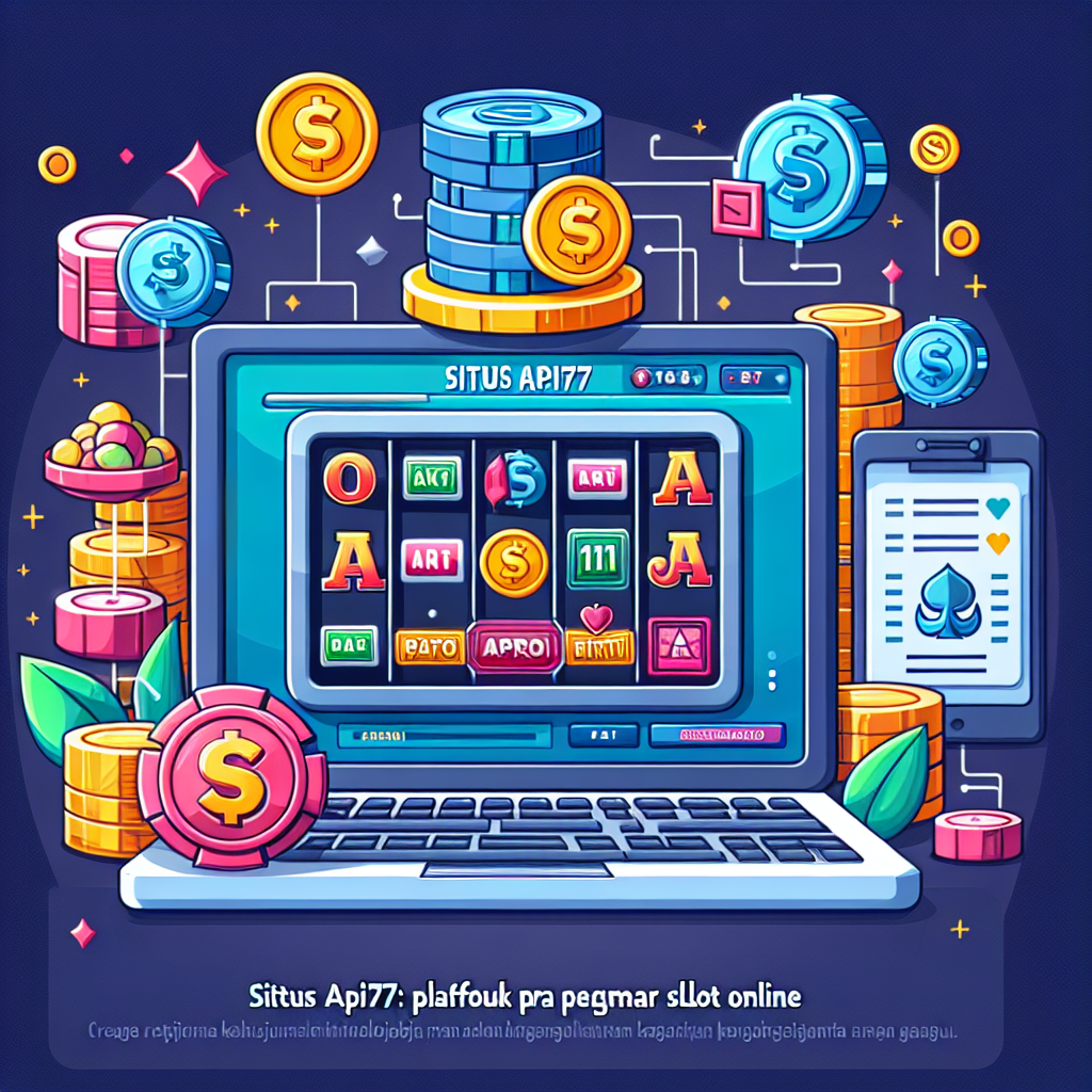 Situs API77: Platform Terpercaya untuk Para Penggemar Slot Online